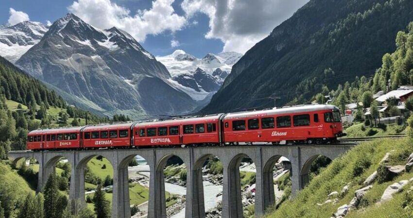 İZMİR’DEN BERNİNA EXPRESS ILE BİR AVRUPA MASALI TURU SunExpress Havayolları ile